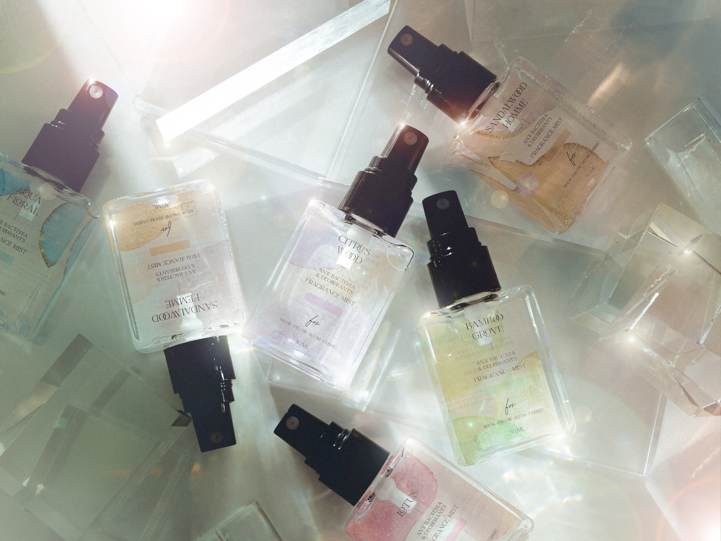 【フレグランスミスト】50mL インクジェット印刷